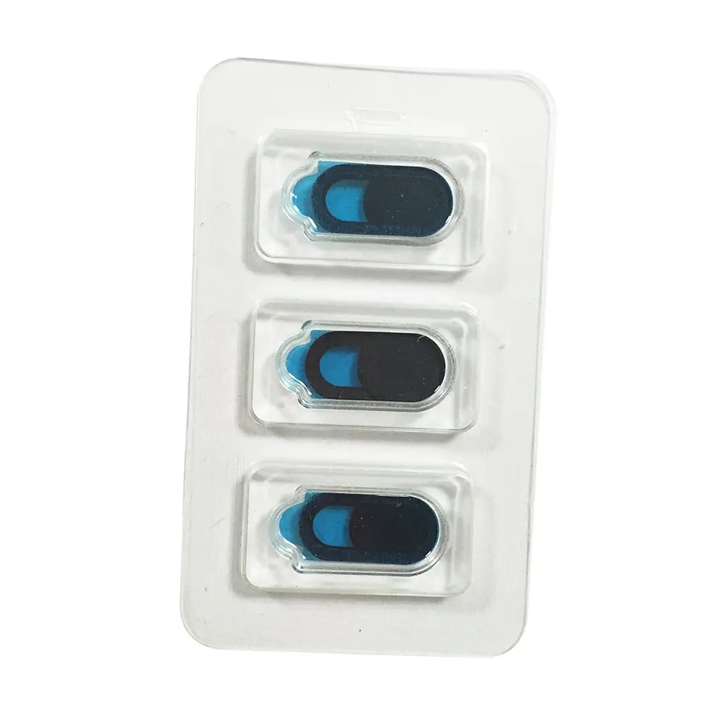 

Universal Plastic Black WebCam Cover Shutter Magnet Slider Camera Cover for IPhone Laptop Mobile Phone Len Privacy Stickers