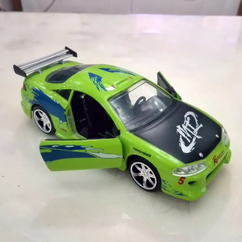 JADA 1/32 масштабная модель автомобиля игрушки 1995 Mitsubishi Eclipse литая металлическая модель автомобиля игрушка для подарка, детей, коллекция
