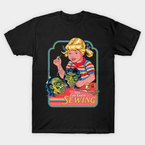 Вы можете узнать шитье ужасов активистов для детей черная футболка S-3XL всех