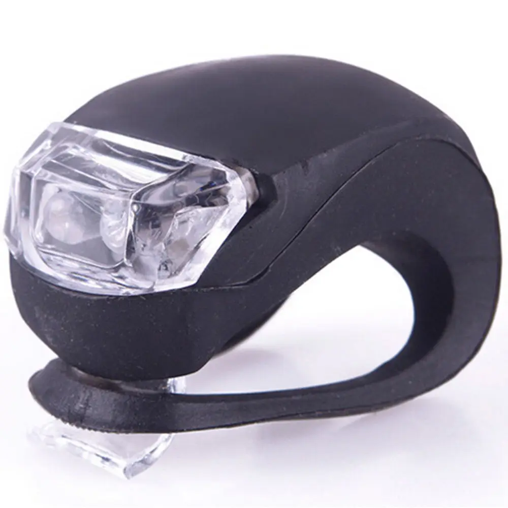1 шт. силиконовый USB Перезаряжаемый предупреждающий светильник задний фонарь