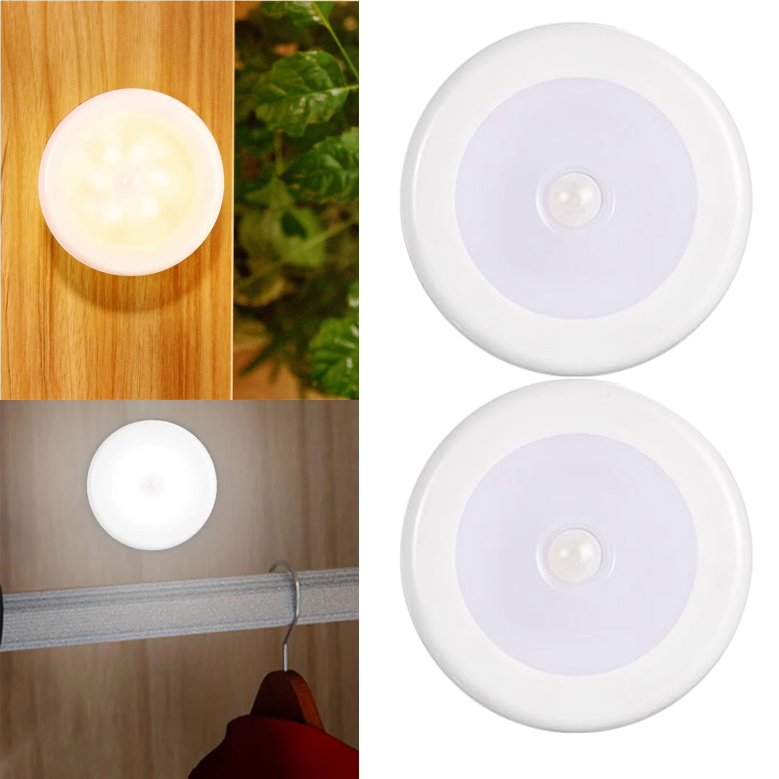 

Battery Sensor Wall Mounted Lantern LED Nightlight Lamp Night Light Stairs
