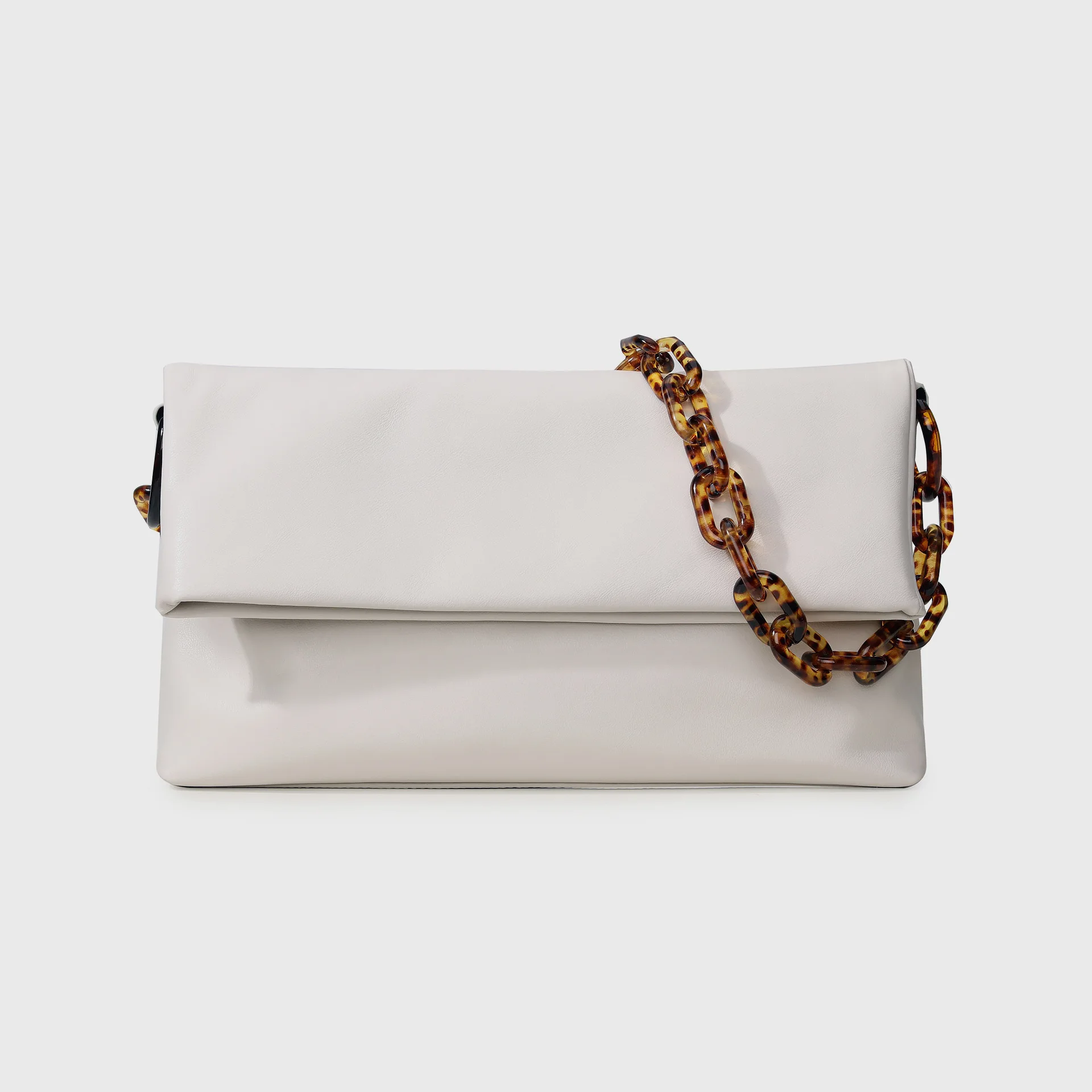 

Acrylic women's bag autumn and winter fashion Korean minority design single shoulder underarm bag simple messenger bag leather