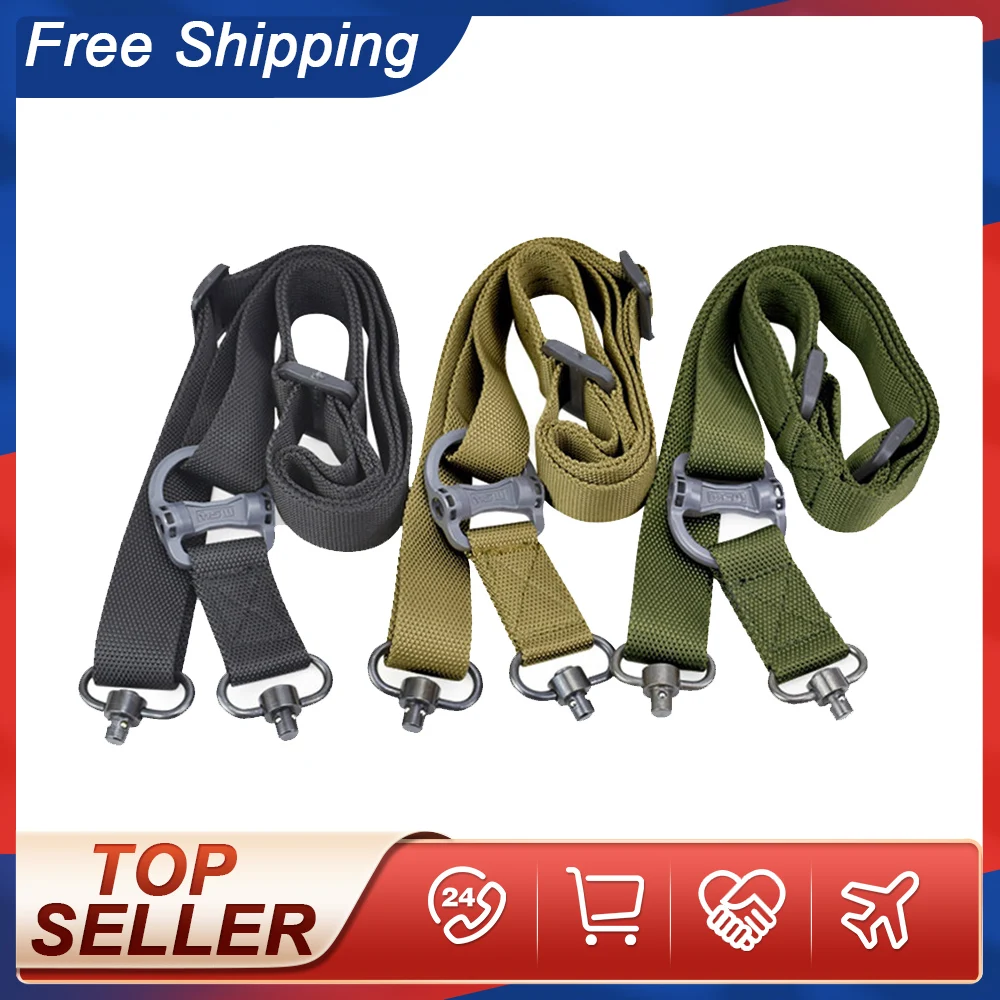 3 цвета Тактический 2 одноточечный оружейный ремень для винтовки слинг Банджи
