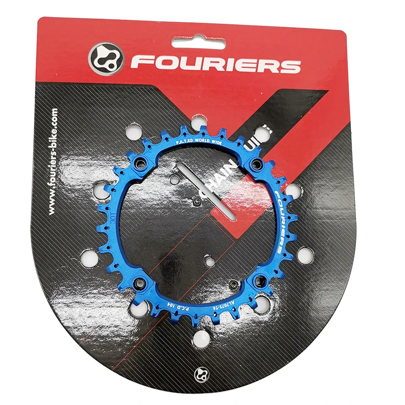 FOURIERS CR-DX003 BCD104mm велосипедная Звездочка N/W зубы MTB горный велосипед цепь колеса для Shimano XT AH