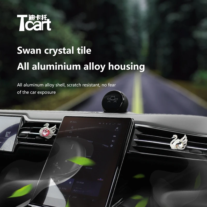 

Tcart new car styling accessories interior mouldings high-end luxury Air outlet decoration aromatherapy for volkswagen ford