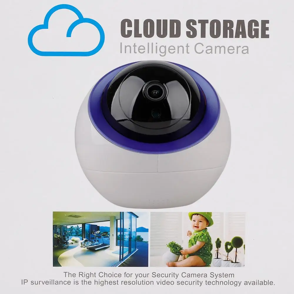 Купол Беспроводной IP Камера 1080P HD домашние Ptz наблюдения s камера Wi Fi CCTV со
