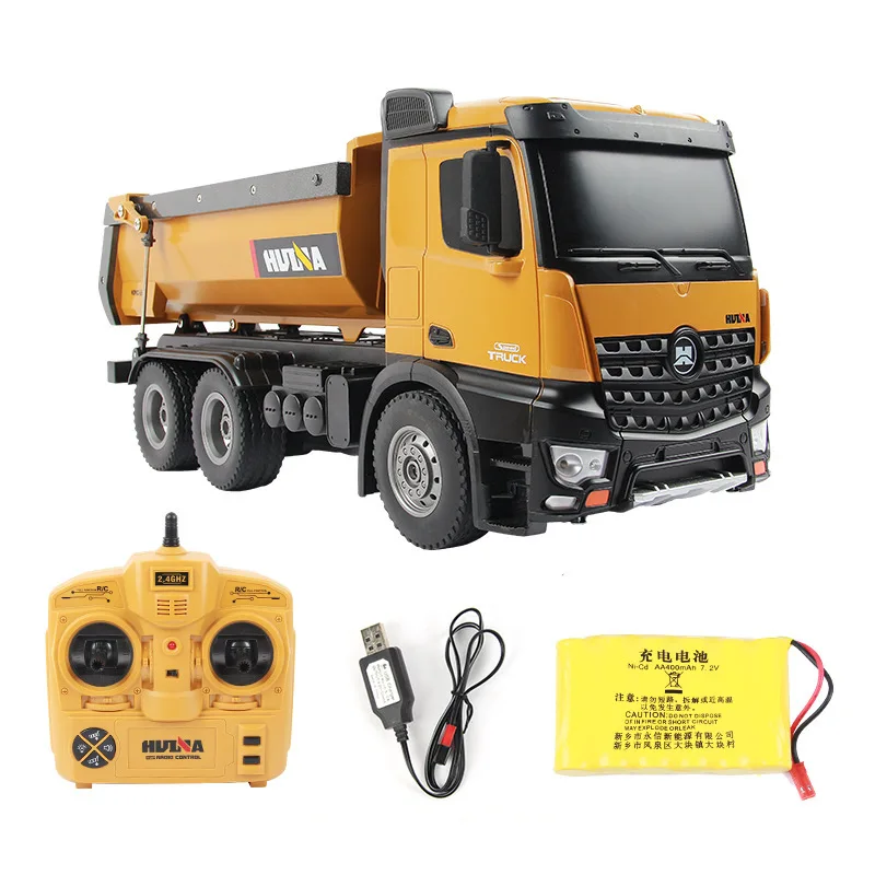 Радиоуправляемый грузовик Huina 1573 RTR 2 4 ГГц 10 каналов 1:14 с дистанционным