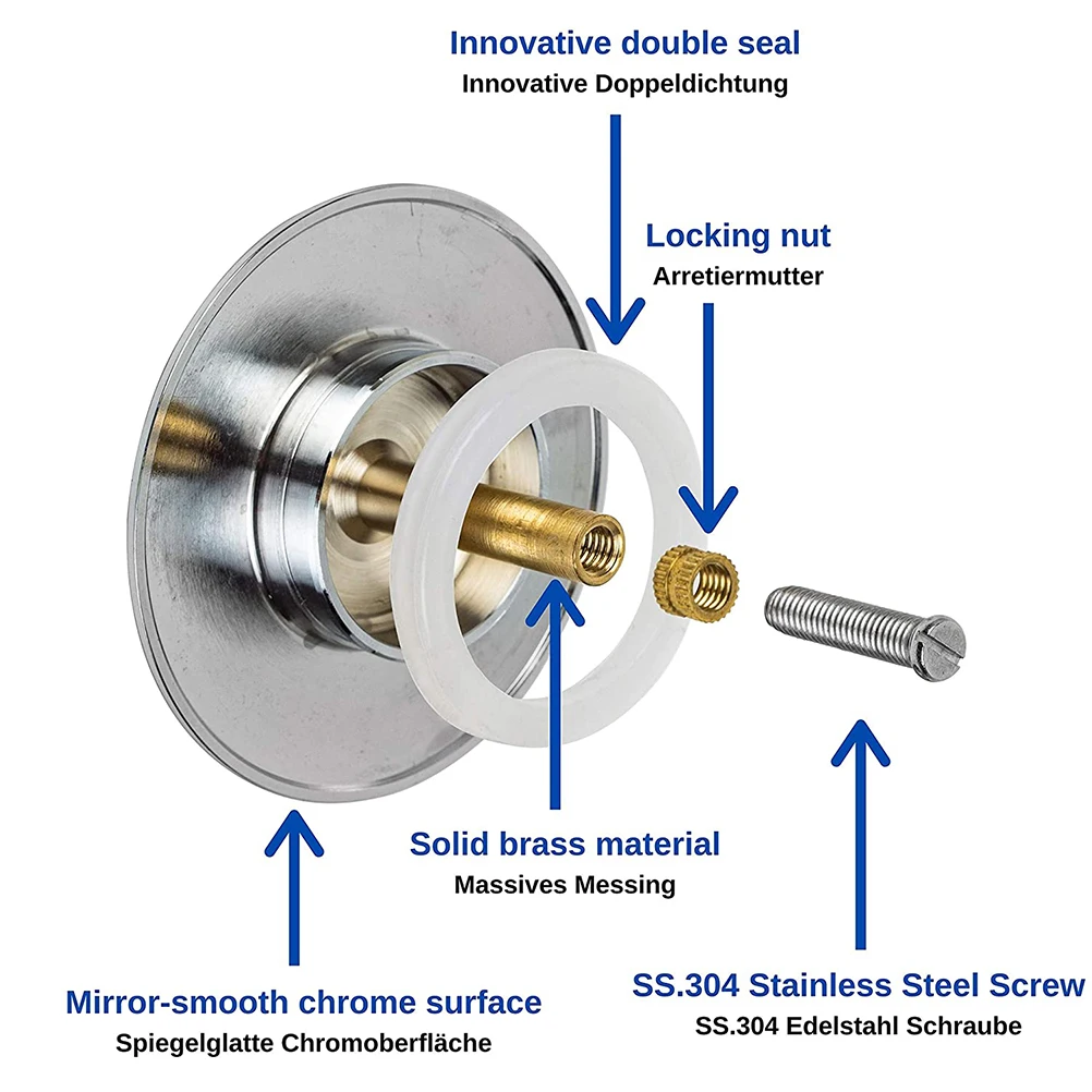 72 мм фильтр для ванной комнаты стопор раковины Универсальный съемный