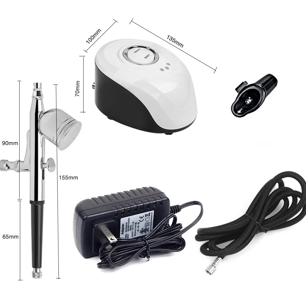 Мини принтер для татуировок комплект компрессора ногтей инструменты макияжа