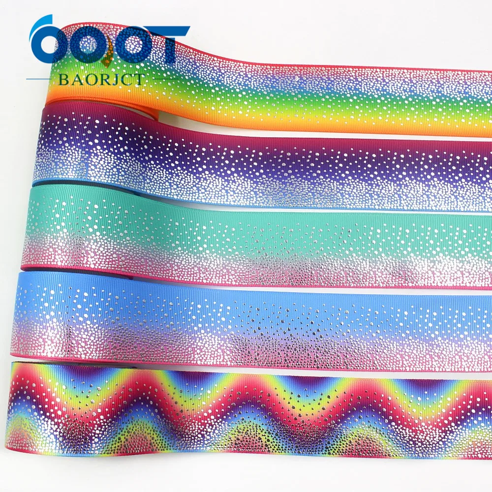 OOOT BAORJCT I-19911-2126 38 мм 10 ярдов красочные градиентные бронзовые корсажные ленты лук