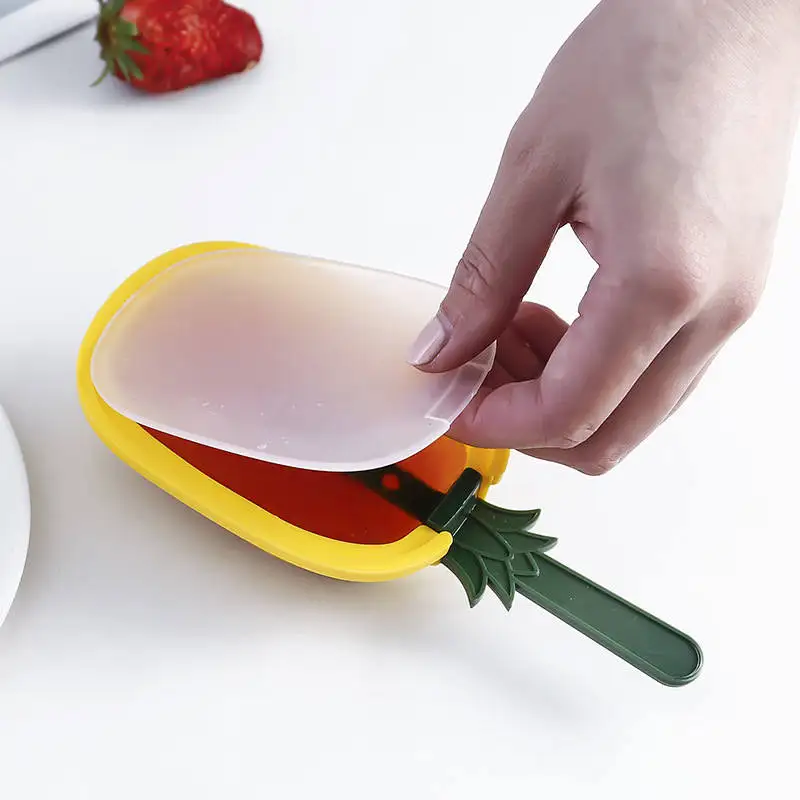 DIY Силиконовое мороженое фруктовая форма виноград ананас Фруктовое Мороженое