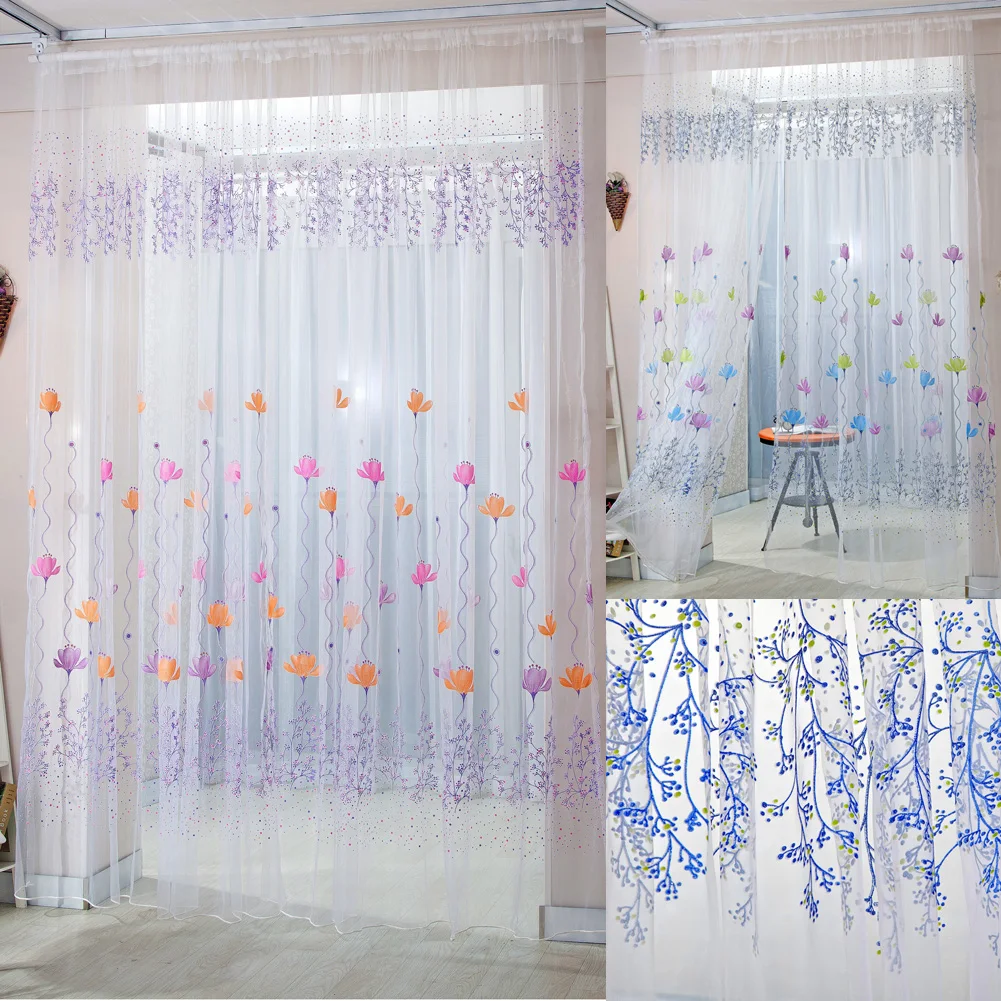 Занавески на окна для гостиной спальни кухни современные тюлевые шторы тканевые