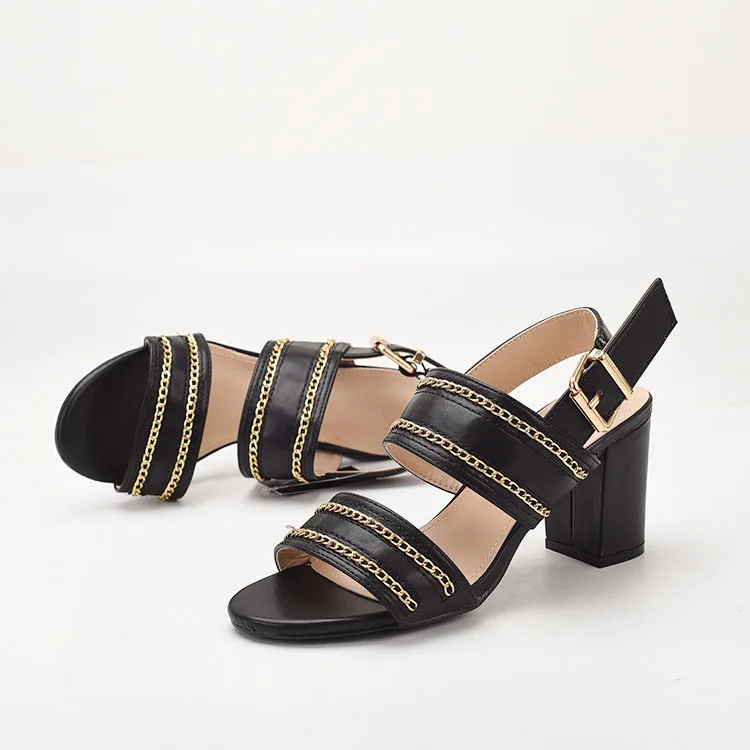 

Sandals Straps High Heels 2021 Summer Comfort Shoes for Women Suit Female Beige All-Match Large Size Espadrilles Platform High-