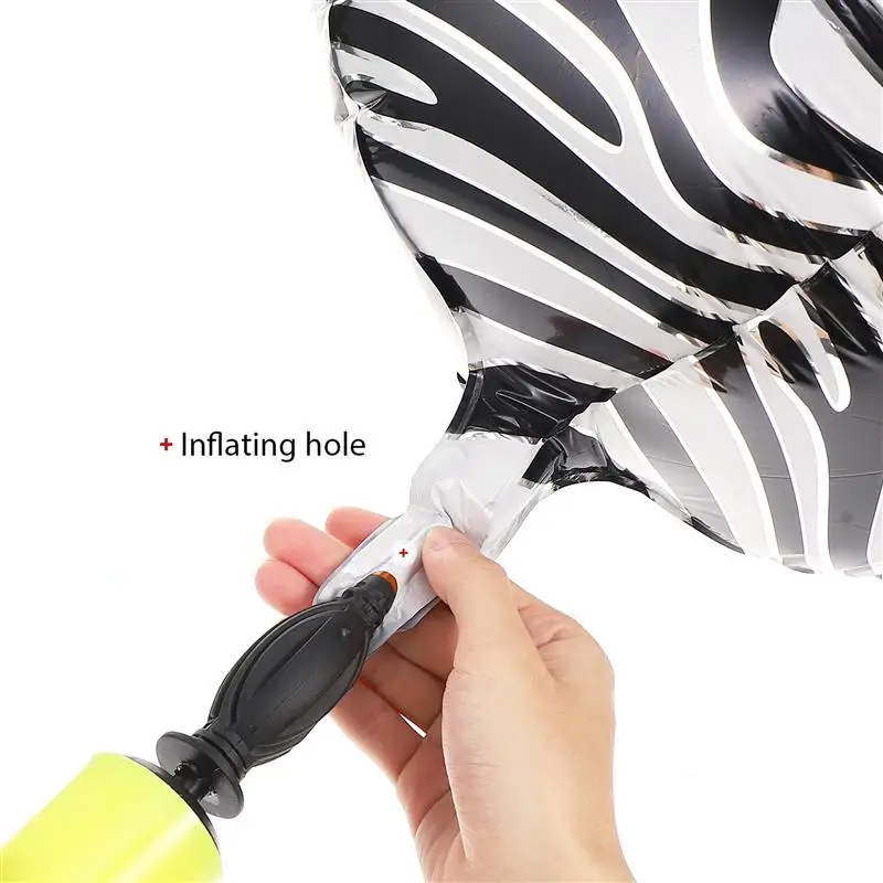 

5pcs Animal Pattern Aluminum Film Balloons Birthday Party Decorative Balloons