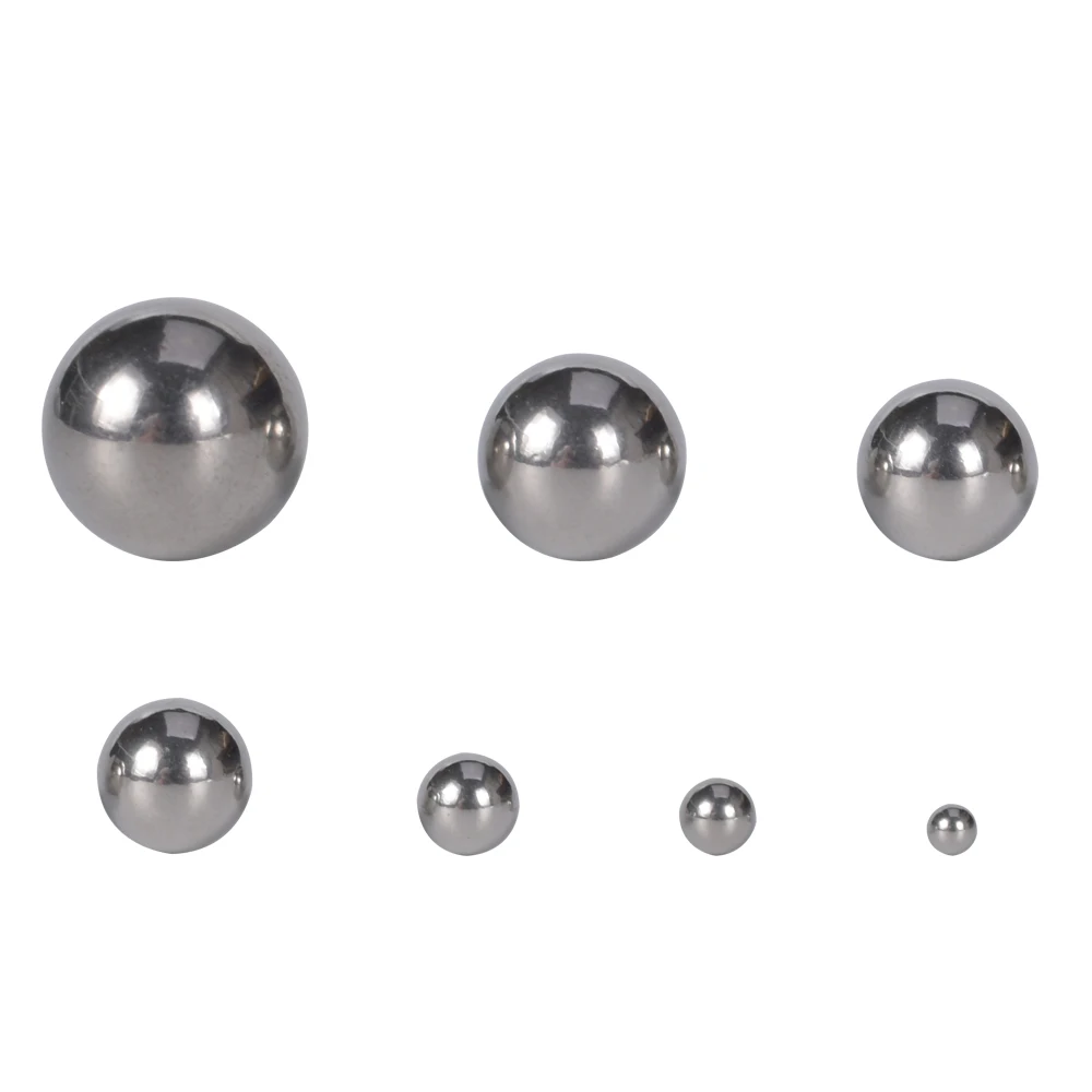

10-500Pcs/Lot 2-10mm No Hole Stainless Steel Beads Diy Handicraft Accessories Ball Beads For Jewelry Making Supplies