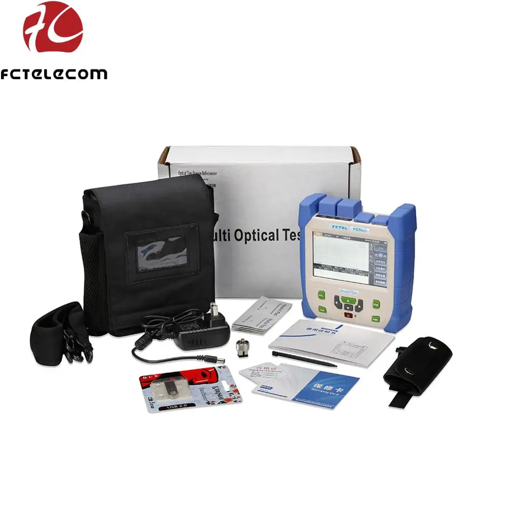

Optical Time Domain Reflectometer, OTDR, Handheld, NK50001310/1550nm SMF 5 Inch Touch