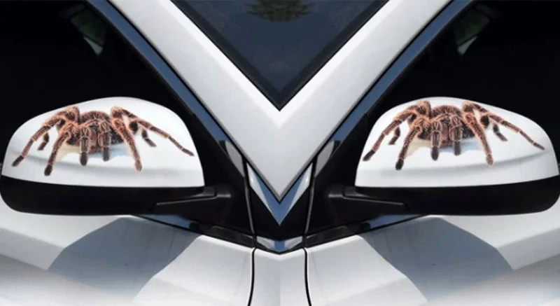 Авто-Стайлинг 3D автомобиля Стикеры наклейка Животные паук Gecko скорпионов для BMW