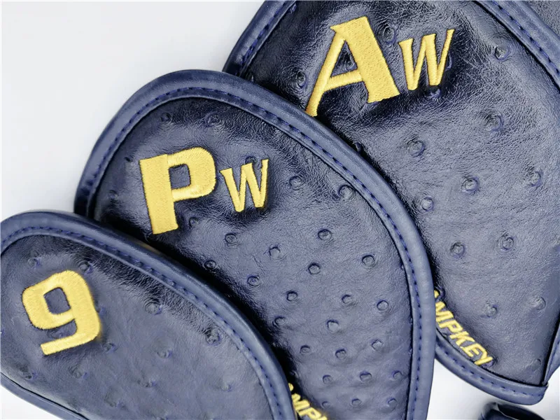 [2 вида цветов] утолщенные чехлы на голову из кожи для гольфа 12 шт. полиуретановый