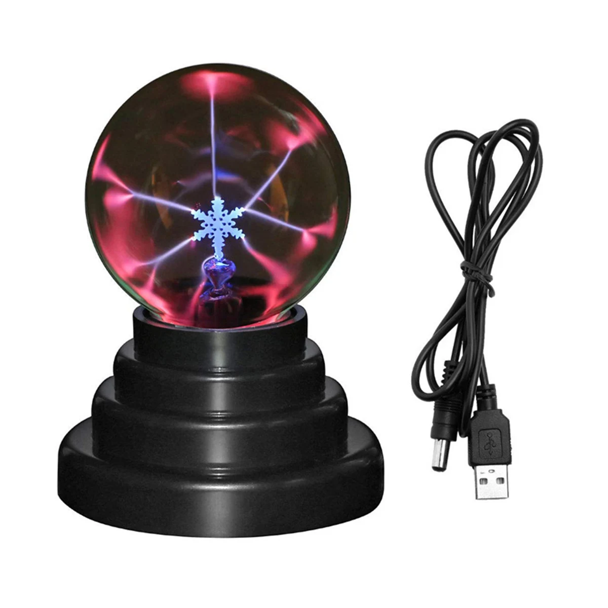 Электростатический плазменный шар USB сфесветильник свет волшебная хрустальная