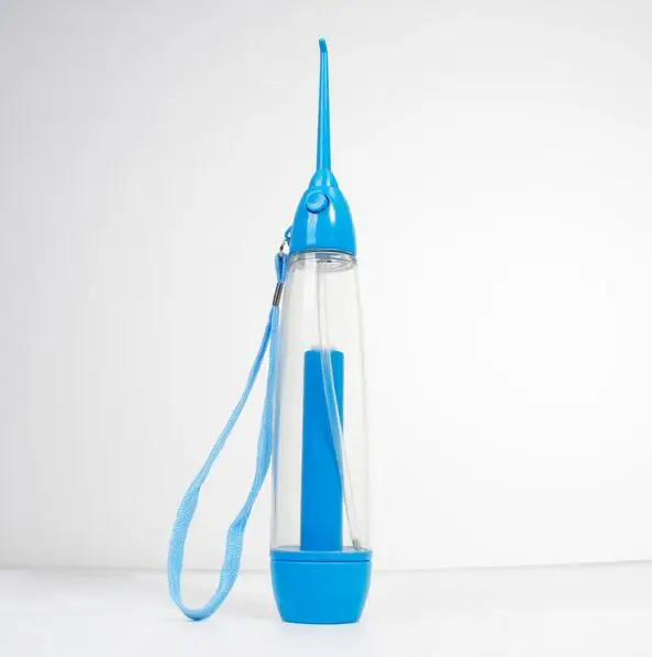 

Portable Air Dental Hygiene Floss Oral Irrigator No Batteries Dental Water Jet Cleaning Tooth Mouthpiece Mouth Denture Cleaner