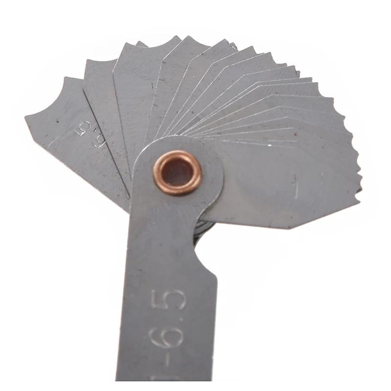 R1-6.5mm Pocket Measure Tool 32 Leaves Radius Gauge Gage | Measuring Tools