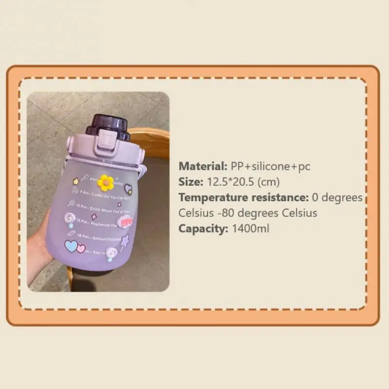 Бутылка Питьевая большой емкости 1 4 л фотография маленького мальчика креативные