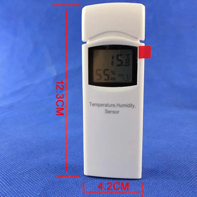 

Wireless Weather Station with 5 Sensors, 5 Channels, Color Sn, Data Logger, Connect to PC(EU Plug)