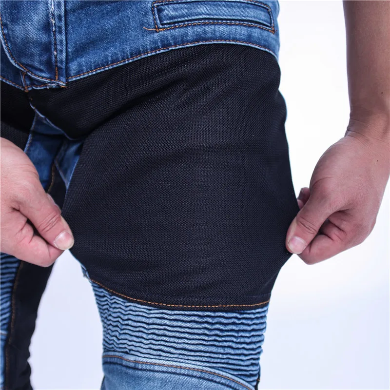 

New 718 719 pants Motorcycle Pants Men Moto Jeans Protective Gear Riding Touring Motorbike Trousers