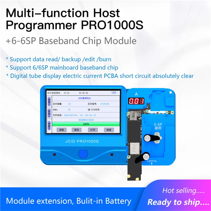 

JC Module 2 in1 Logic Baseband EEPROM Chip Non-removal for iPhone 6/6Plus