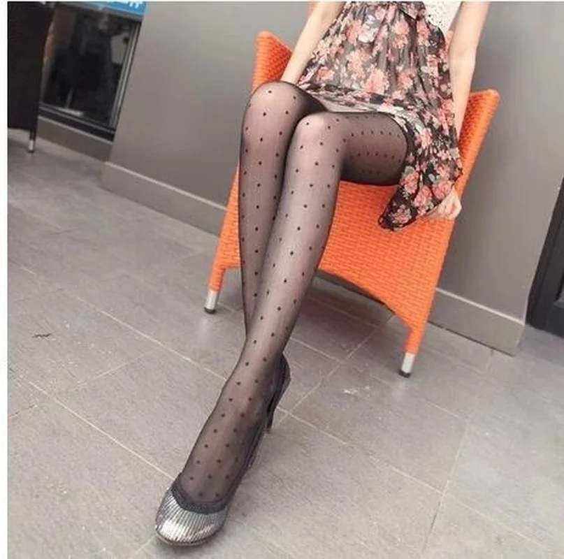 Новинка женские колготки классические шелковые чулки тонкие винтажные Чулки с