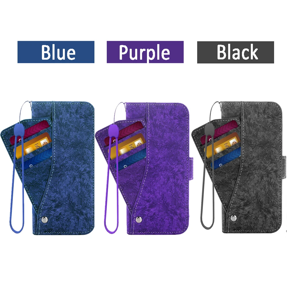 Кожаный чехол-книжка для Blackview A70 A80 A90 A100 A80S BV6300 Pro BL6000 BV4900 BV5000 BV6600 BV9900 Oscal C20