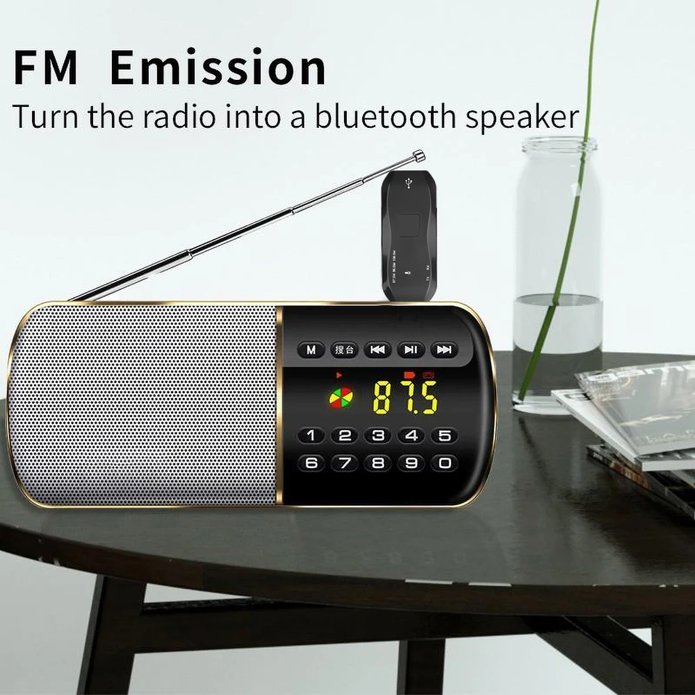 Беспроводной Bluetooth передатчик KEBIDU с мини USB FM приемник аудиоприемник разъемом AUX 3