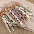 Хлопковый зажим для соски-пустышки для младенцев в винтажном стиле