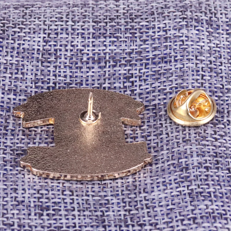 Брошь Без лица как домашняя брошь эмалированная булавка с милым призраком