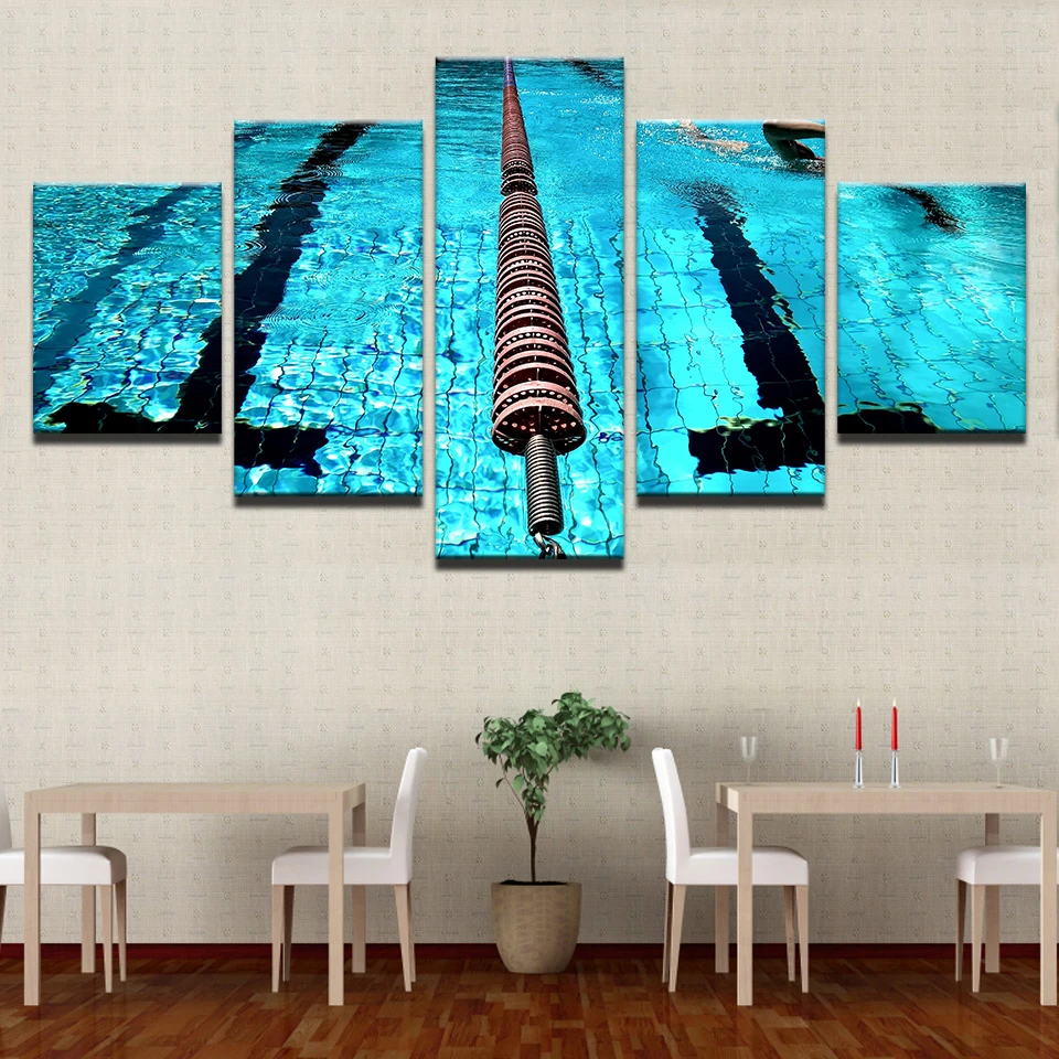 

Modern Art Posters Anime Scenery HD 5 Pieces Decoration for Room Decor Posters Wall Art Wall Paintings Home Decor Anime Poster
