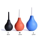 Интимные Игрушки, шприц для клизмы, Медицинская резиновая клизма, ирригатор для женской вагины, Анальный Душ, очиститель для мужчин и геев, клизма для анальной чистки