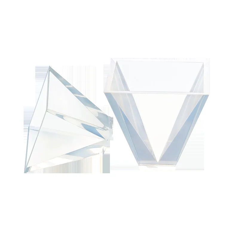 Пирамида силиконовая форма DIY Зеркало Полностью прозрачная жидкая энергия