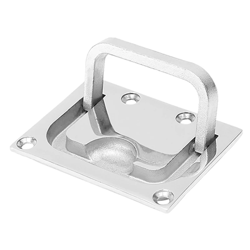 4PCS Stainless Steel 316 Flush Lift Handle Hatch Ring Pull Locker Cabinet Boat Marine Hardware | Автомобили и мотоциклы