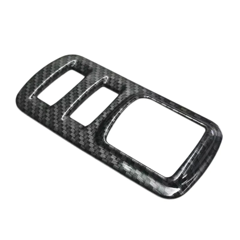 Автомобильный Стильный чехол из АБС-углеродного волокна передняя фара