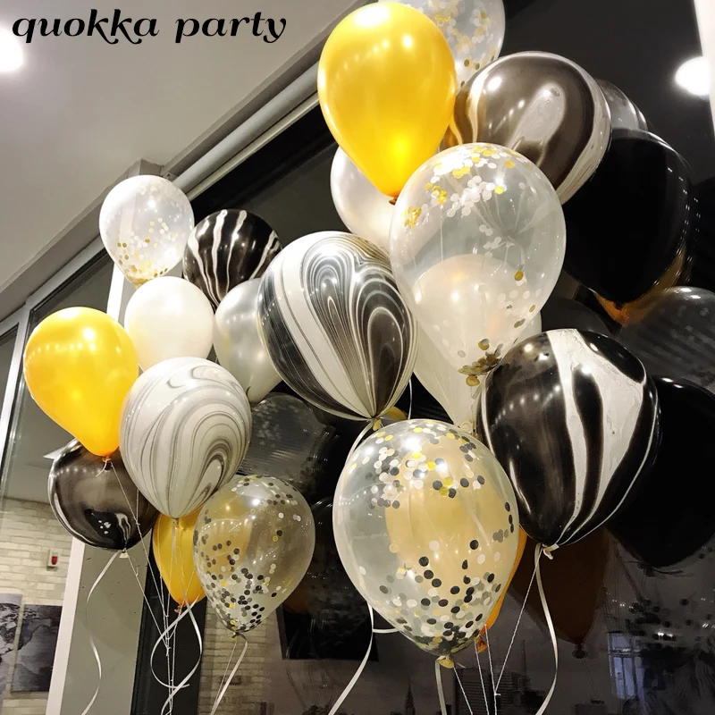 10 шт 12 ''воздушный шар мраморной расцветки Красочные воздушные шары Цвета