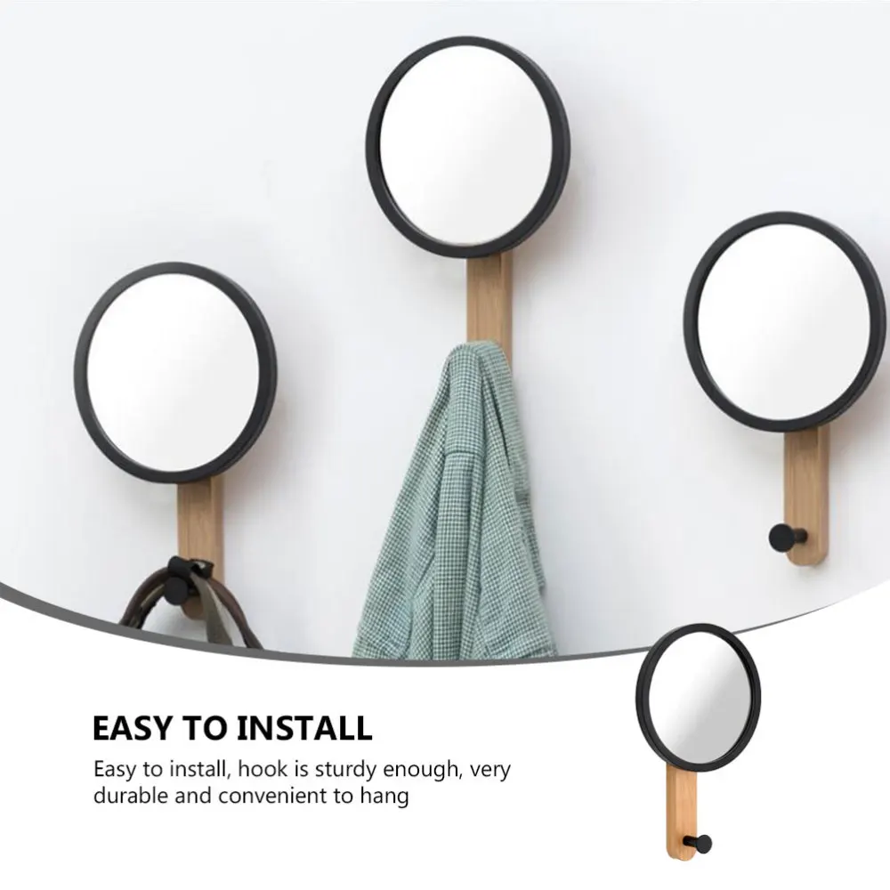 

1PC Multi-purpose Porch Hook Household Wall Mirror Hook Reliable Coat Hat Hook
