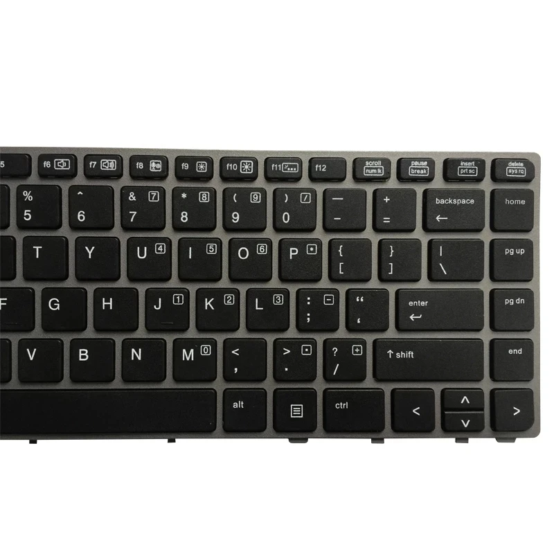 702843-001 для HP EliteBook Folio 9470M 9480m с рамкой и подсветкой клавиатуры США 90-95% Новинка |