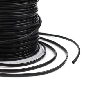 Каучуковый шнур для ювелирных изделий, 100 мм, 2 мм, 1,5 мм, 3 мм, 4 мм, 5 мм, 1 рулон (около 2,5 мрулон)