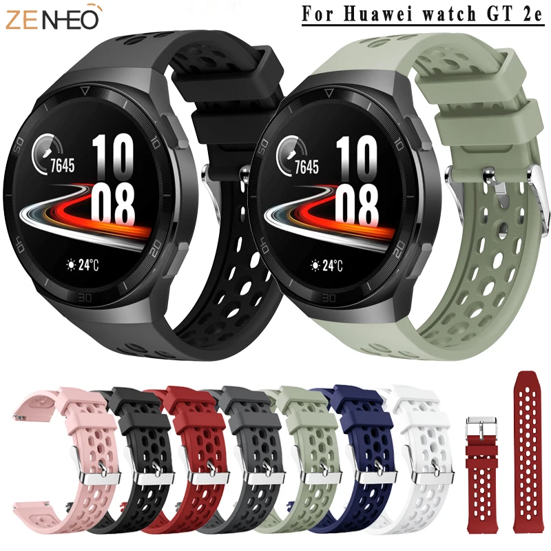 

Official Style Silicone GT2e Watch Strap For Huawei Watch GT 2e original SmartWatch Band Replacement WristBand Bracelet Belt