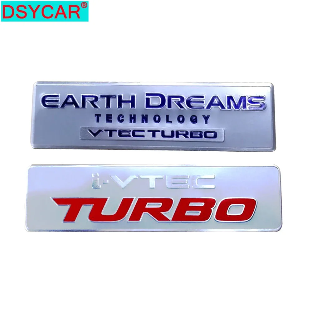 DSYCAR 1 шт. 3D металла TURBO эмблема наклейка автомобиль внедорожник тела внешняя