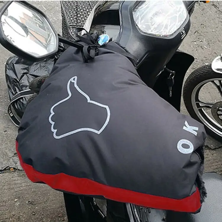 Водонепроницаемые зимние перчатки для мотоцикла скутера руля квадроцикла 1