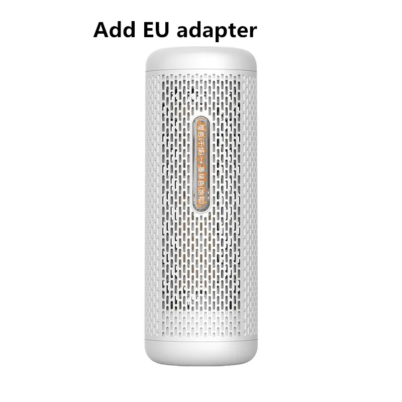 Add EU adapter XIAOMI Mijia Deerma DEM-CS10M мини домашний осушитель воздуха цикл осушитель влагопоглощающая сушилка для влагопоглощения - Цвет: Add EU adapter