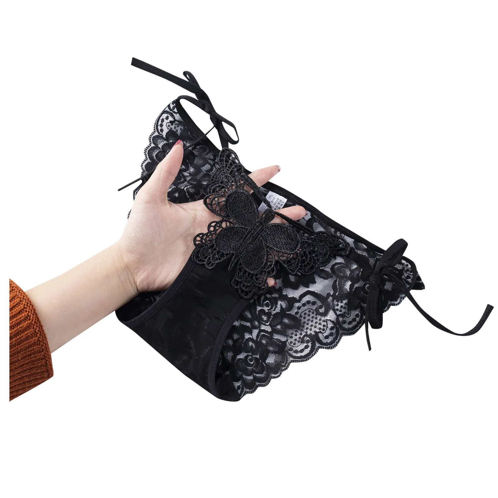 

Butterfly Lace Sexy Panties Women's Underwear Porno Lingerie Femme Sexy Underwear Lace-up Briefs Erotic Costumes Babydoll Thongs