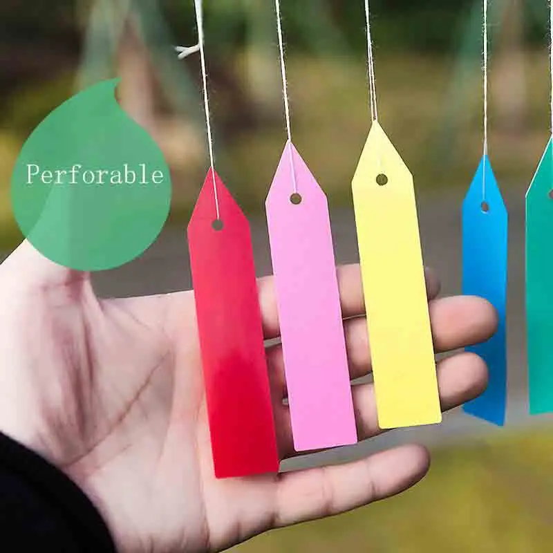 

100 Pcs / lot PVC Plant Seed Labels Pot Marker Nursery Garden Stake Tags Flower Plant Name Marking Label 10x2cm Garden Supplies