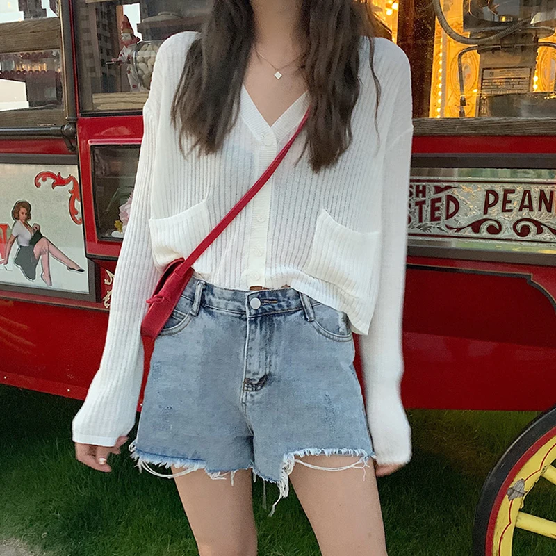 Недорогие женские модные повседневные красивые Топы в сеточку весна лето осень